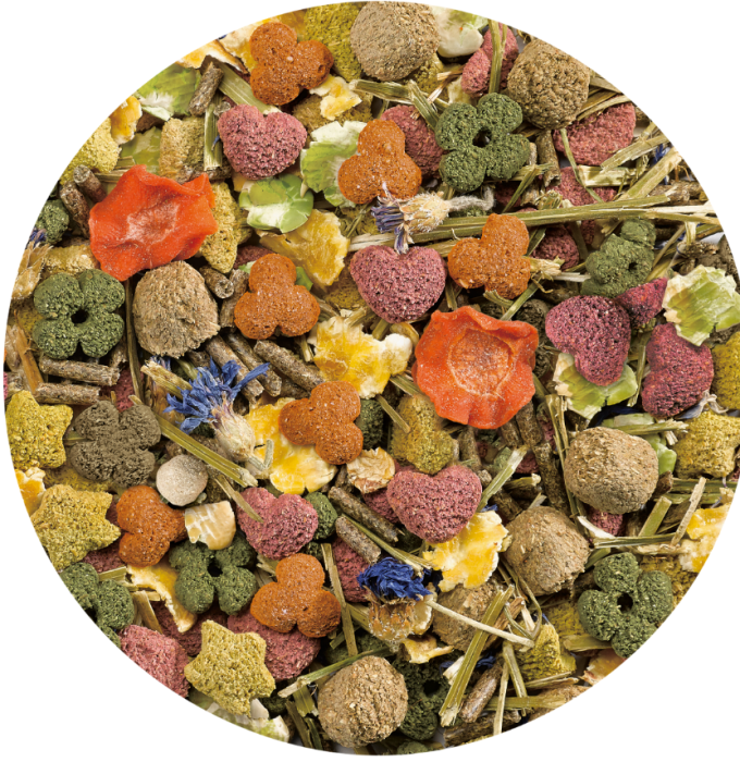 Vitakraft Emotion Beauty Adult, Zwergkaninchen Hauptfutter, 600g, 31455